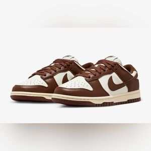 Nike Dunk Low "Cacao Wow Brown " Sneakers New No Box W Size 6.5